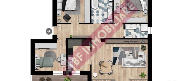 4 rooms Apartment in Rome, Italy No. 73199 37