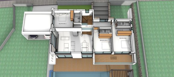 4 Schlafzimmer Gewerbliche Immobilien in Tala, Cyprus, Nr. 9863 12