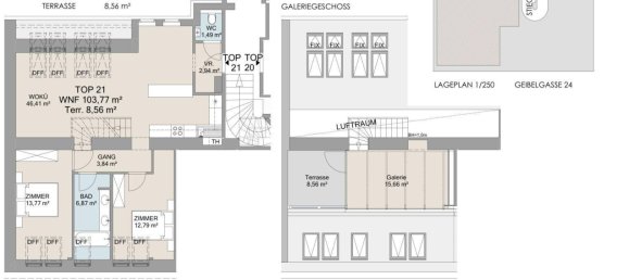 3 rooms Duplex in Rudolfsheim-Funfhaus, Austria No. 117597 13