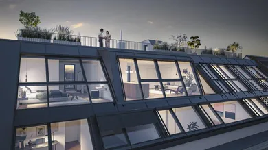 Penthouse de 2 divisões em Alsergrund, Austria N.º 25847