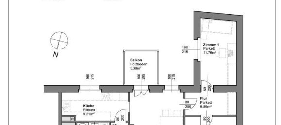 Квартира с 3 комнатами в Фафоритен, Австрия № 216568 13