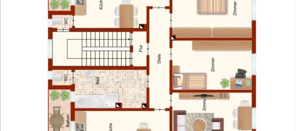 Apartamento T3 em Ludwigshafen am Rhein, Germany N.º 317993 5