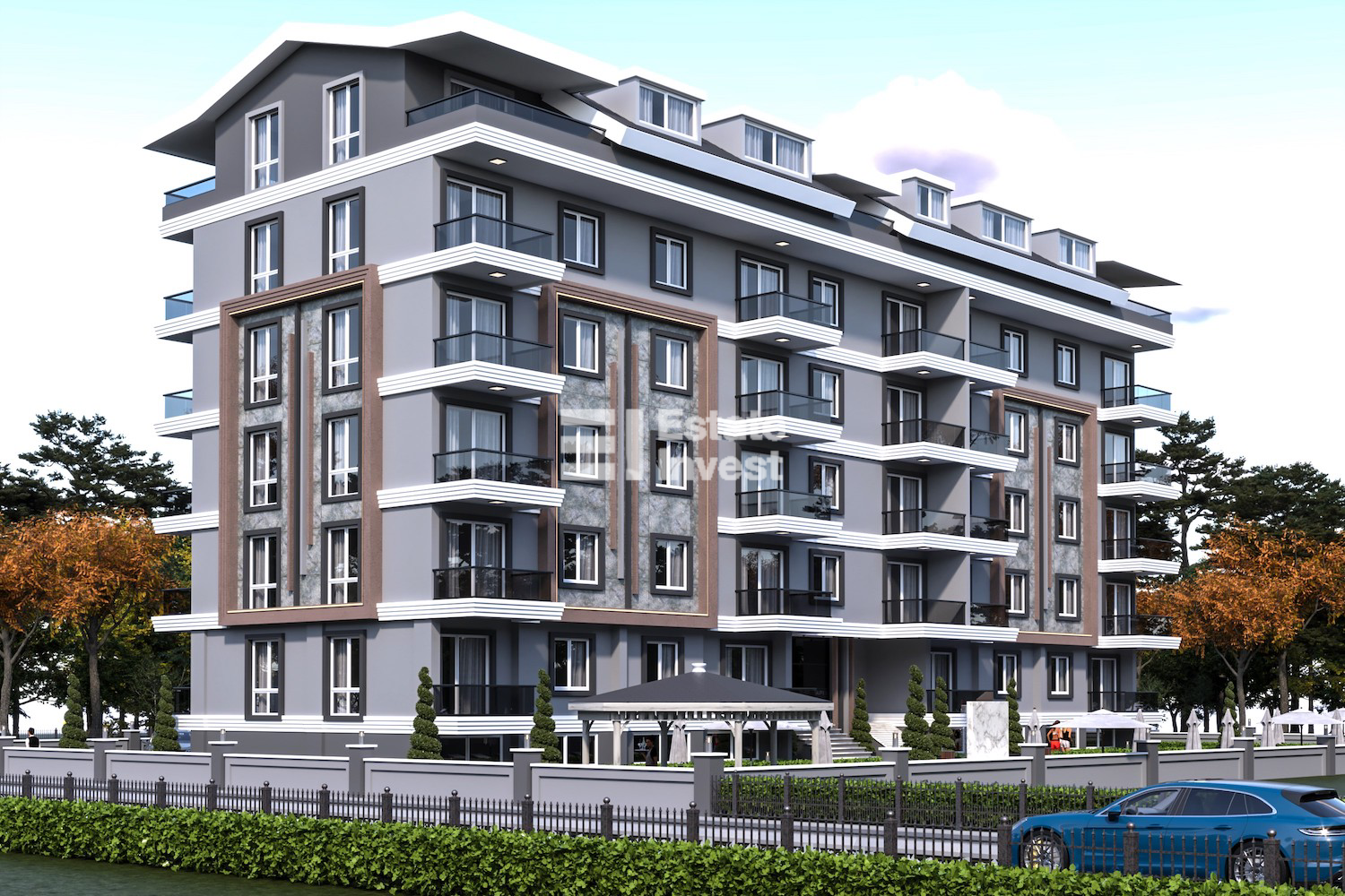 Apartamento 1+1 em Alanya, Turkey N.º 32186