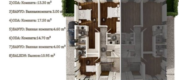 Villa 4+1 in Antalya, Turkey No. 21575 3