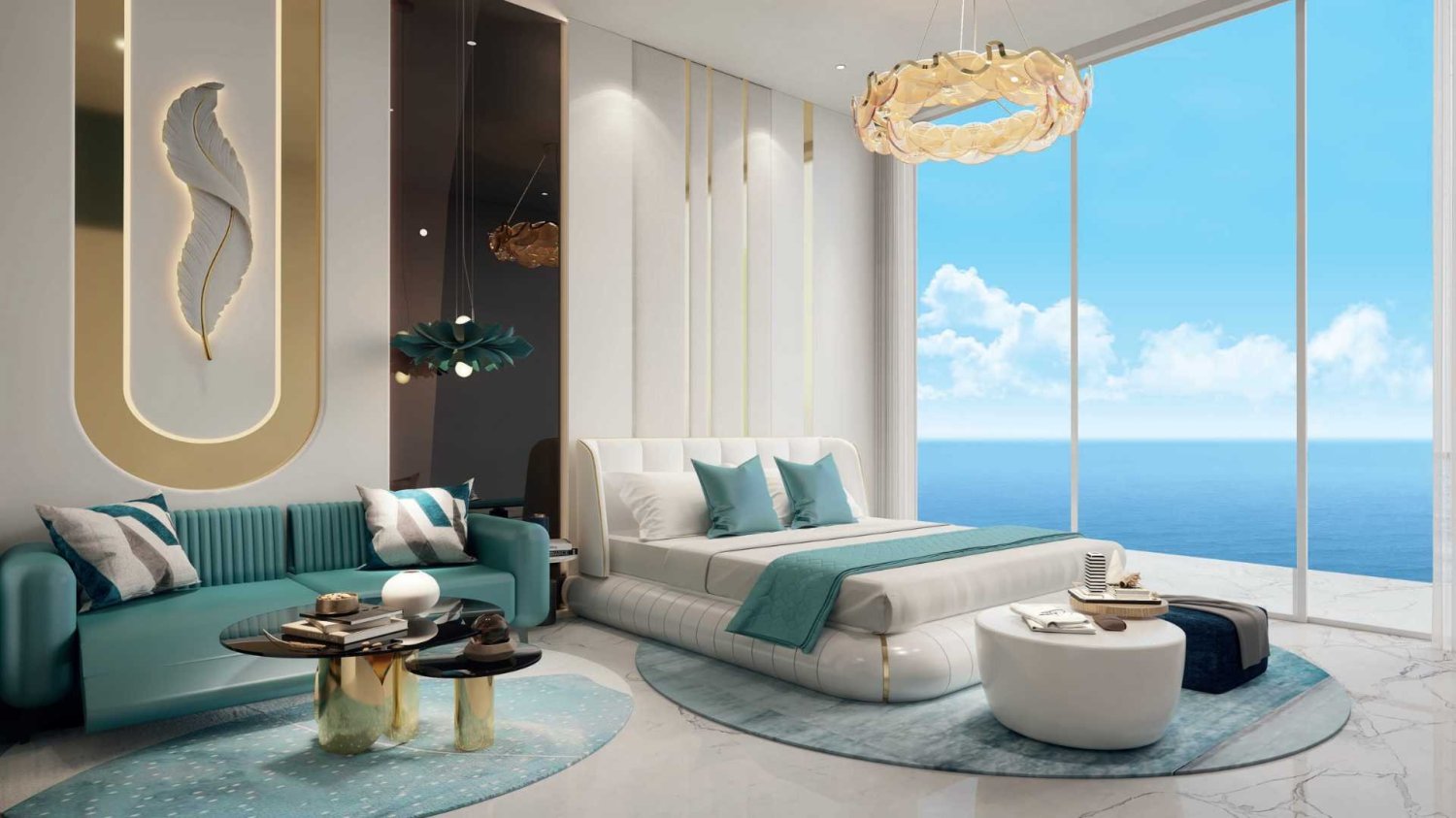 1 Schlafzimmer Wohnung in OCEANZ, Maritime City, UAE, Nr. 61420