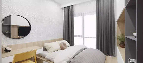 2 chambres appartement à louer à Thu Duc, Ho Chi Minh, Vietnam № 9194 3