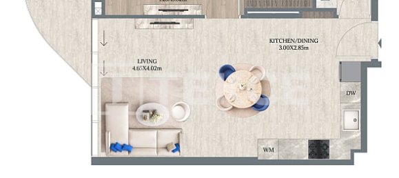 Apartamento T2 em Dubai, UAE N.º 182670 12