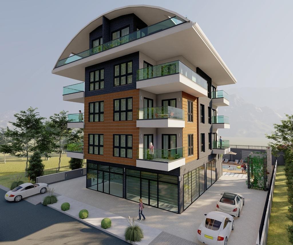 Apartment 1+1 in Oba, Turkey No. 31371