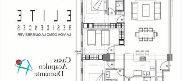 Квартира с 3 спальнями в Герреро, Мексика № 169270 2