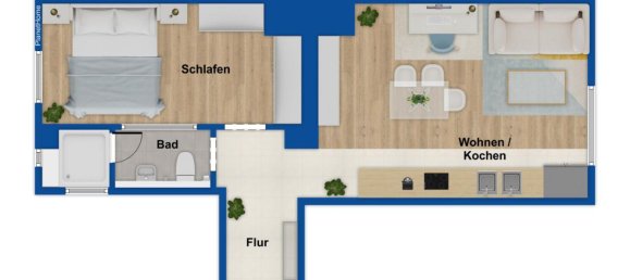 Apartamento de 2 divisões em Munich, Germany N.º 236097 9
