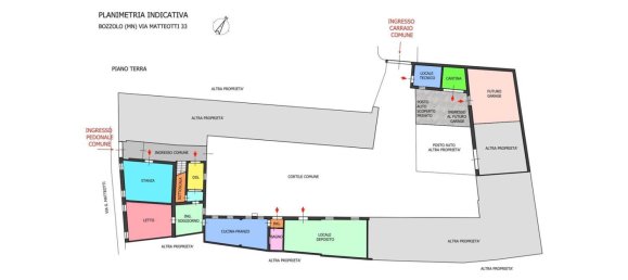 4-salle Appartement à Bozzolo, Italy No. 7446 32