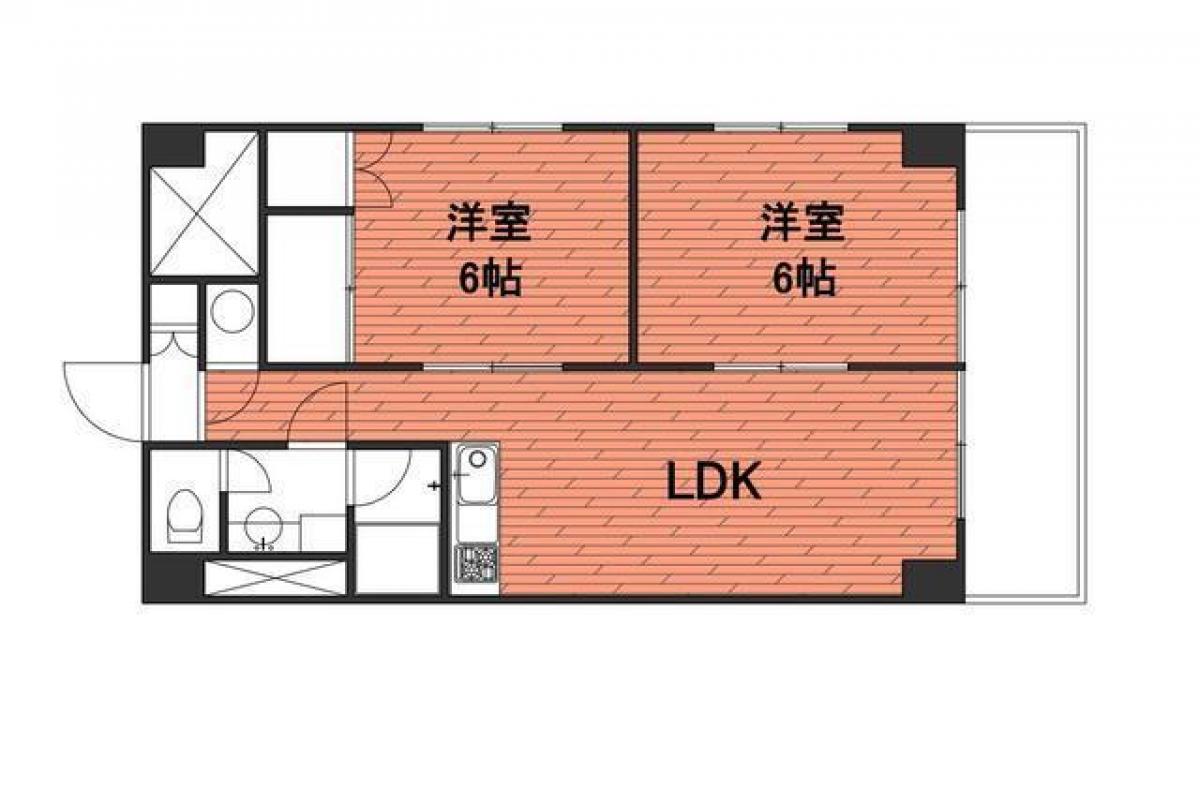 2 bedrooms Apartment in Saitama, Japan No. 3006