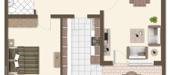Apartamento de 2 divisões em Zollernalbkreis, Germany N.º 90531 6