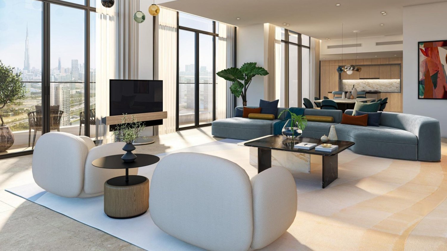 2 غرف نوم شقة في DESIGN QUARTER AT D3, Dubai Design District, UAE رقم 62351