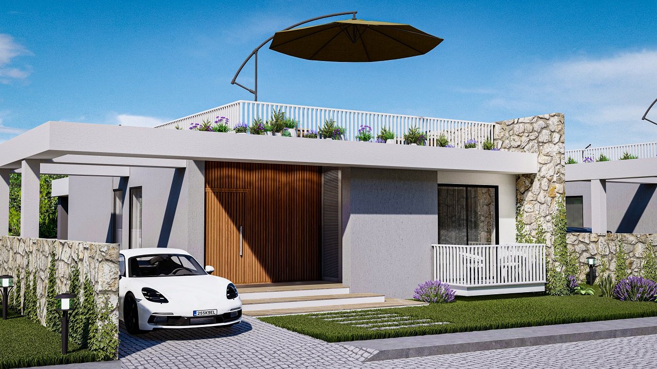 3 rooms Villa in Famagusta, Northern Cyprus No. 5214