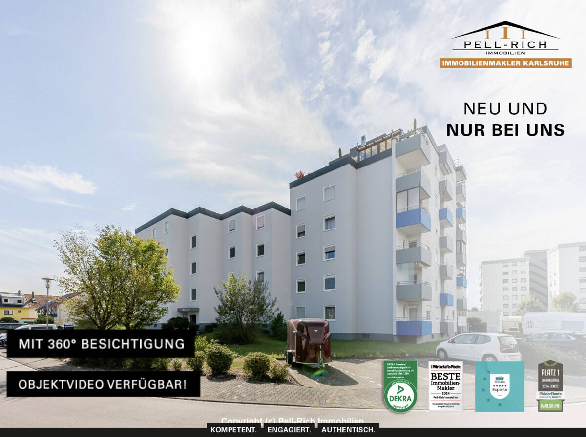 Apartamento de 2 dormitorios en Karlsruhe, Germany No. 333684