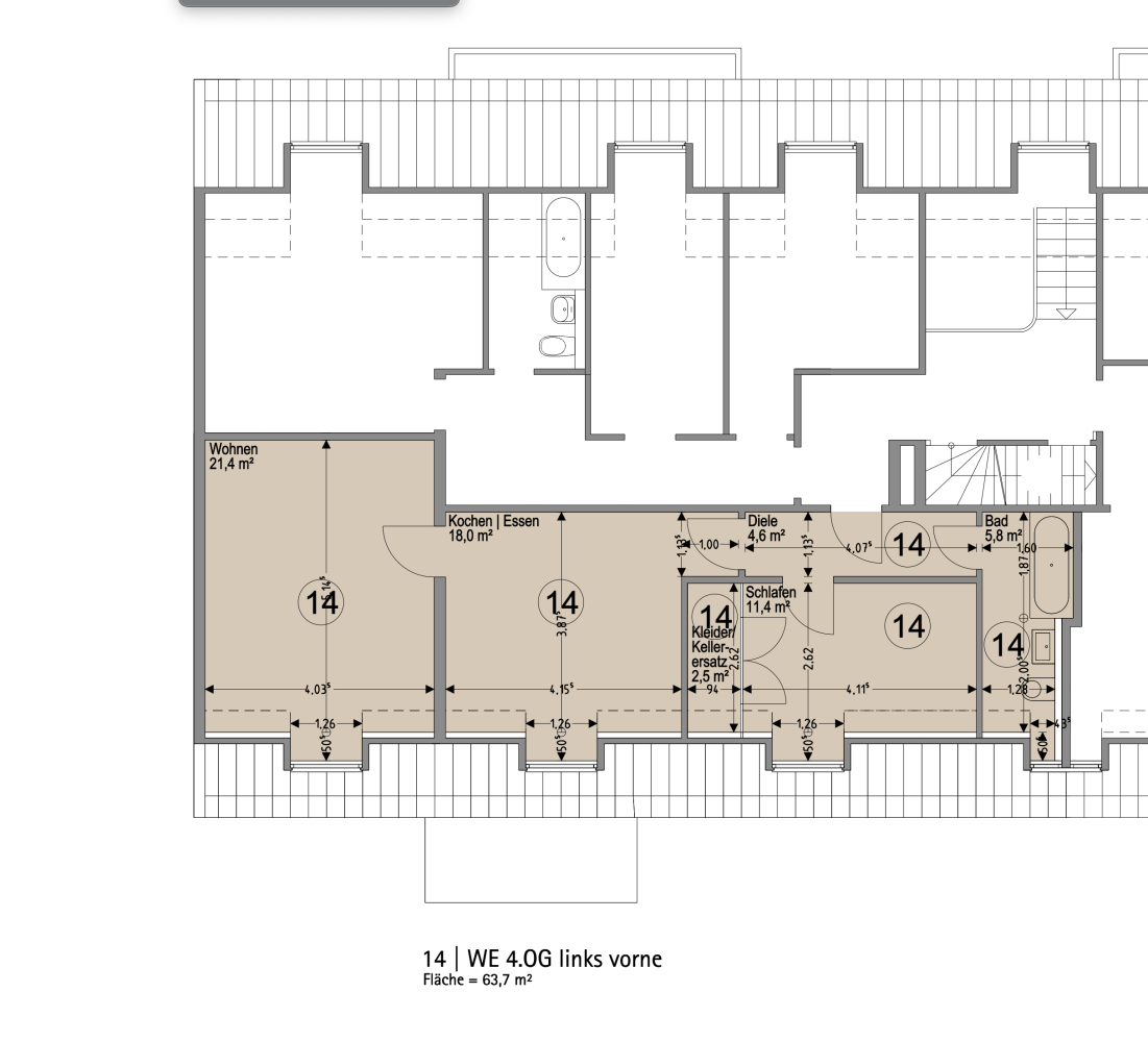 Квартира с 1 спальней в Дюссельдорф, Германия № 281976