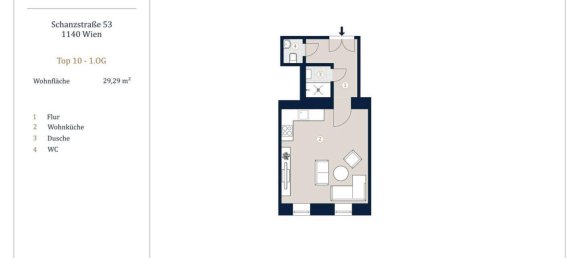 استوديو في Penzing, Austria رقم 161646 7