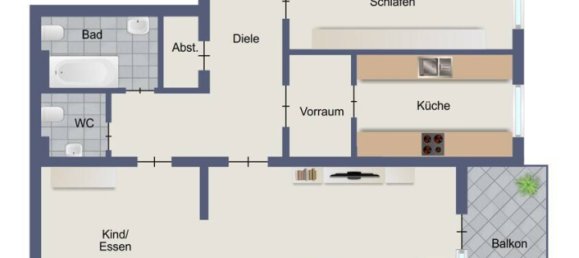3-Zimmer Wohnung in Recklinghausen, Germany, Nr. 341185 12