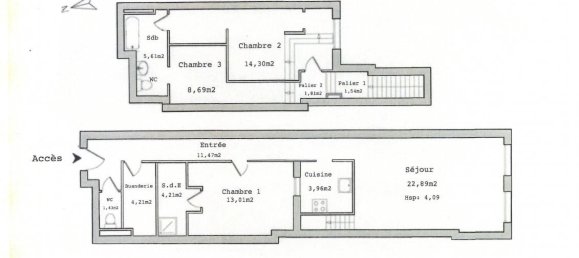 2 غرف نوم منزل ذو طابقين في Fontenay-aux-Roses, France رقم 161541 5