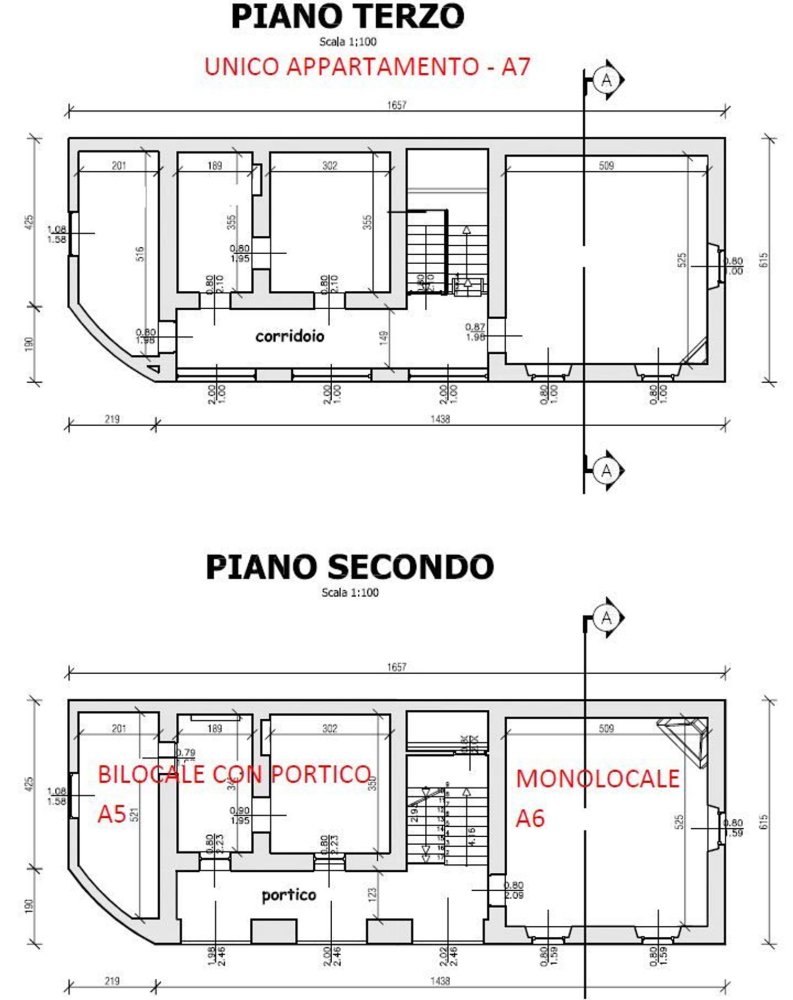 2غرفة بانتهاوس في Milan, Italy رقم 268875