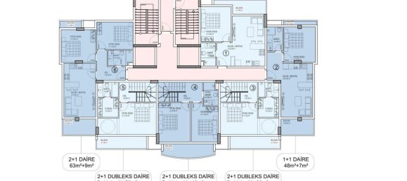 2-Zimmer Wohnung in Avsallar, Turkey, Nr. 29970 23