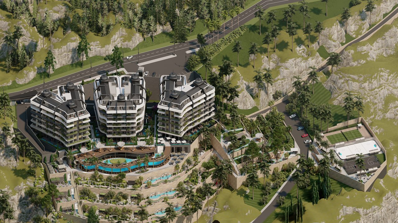 Apartment 1+1 in Alanya, Turkey No. 38842