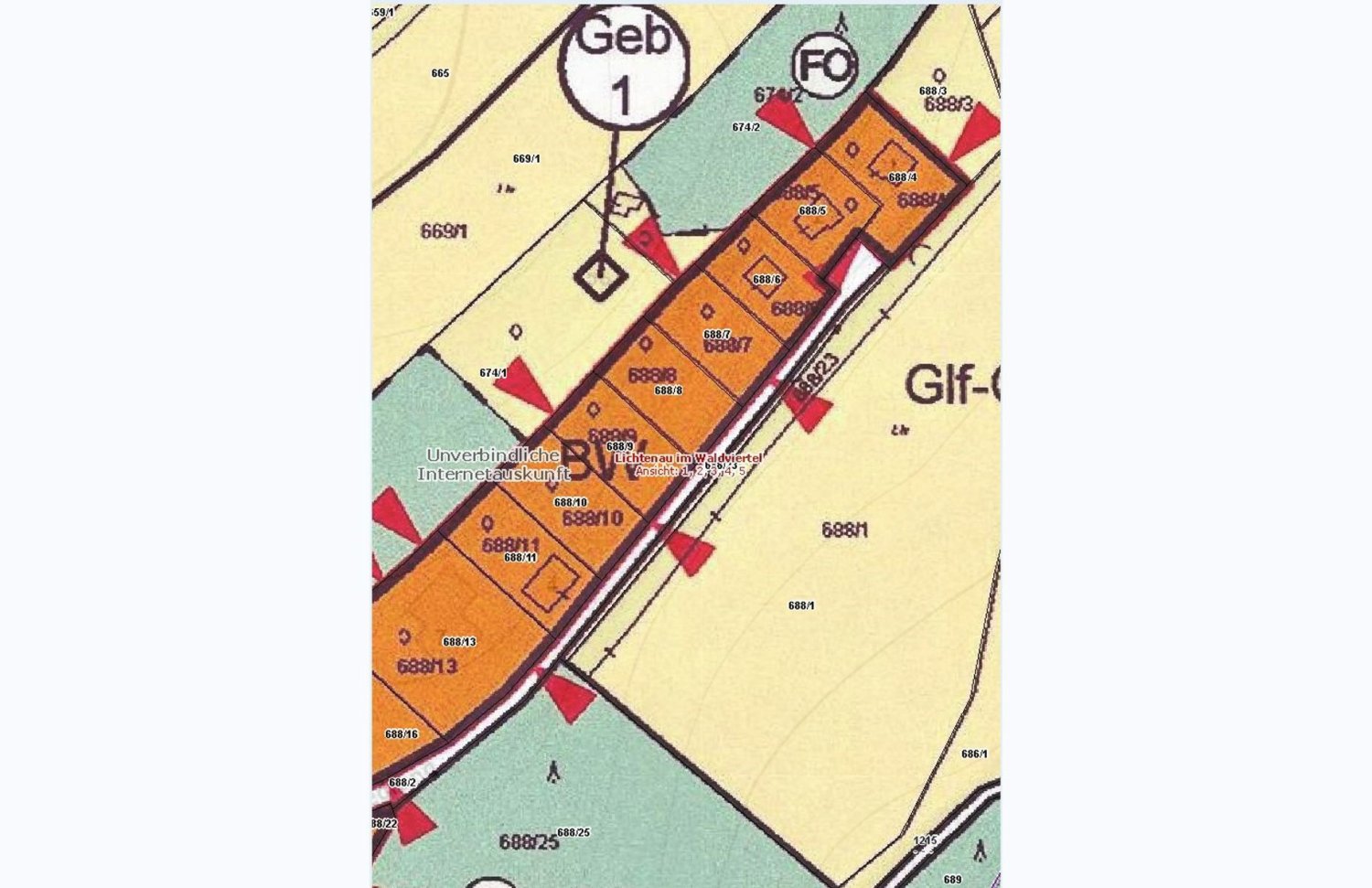  Land in Lichtenau im Waldviertel, Austria No. 226542
