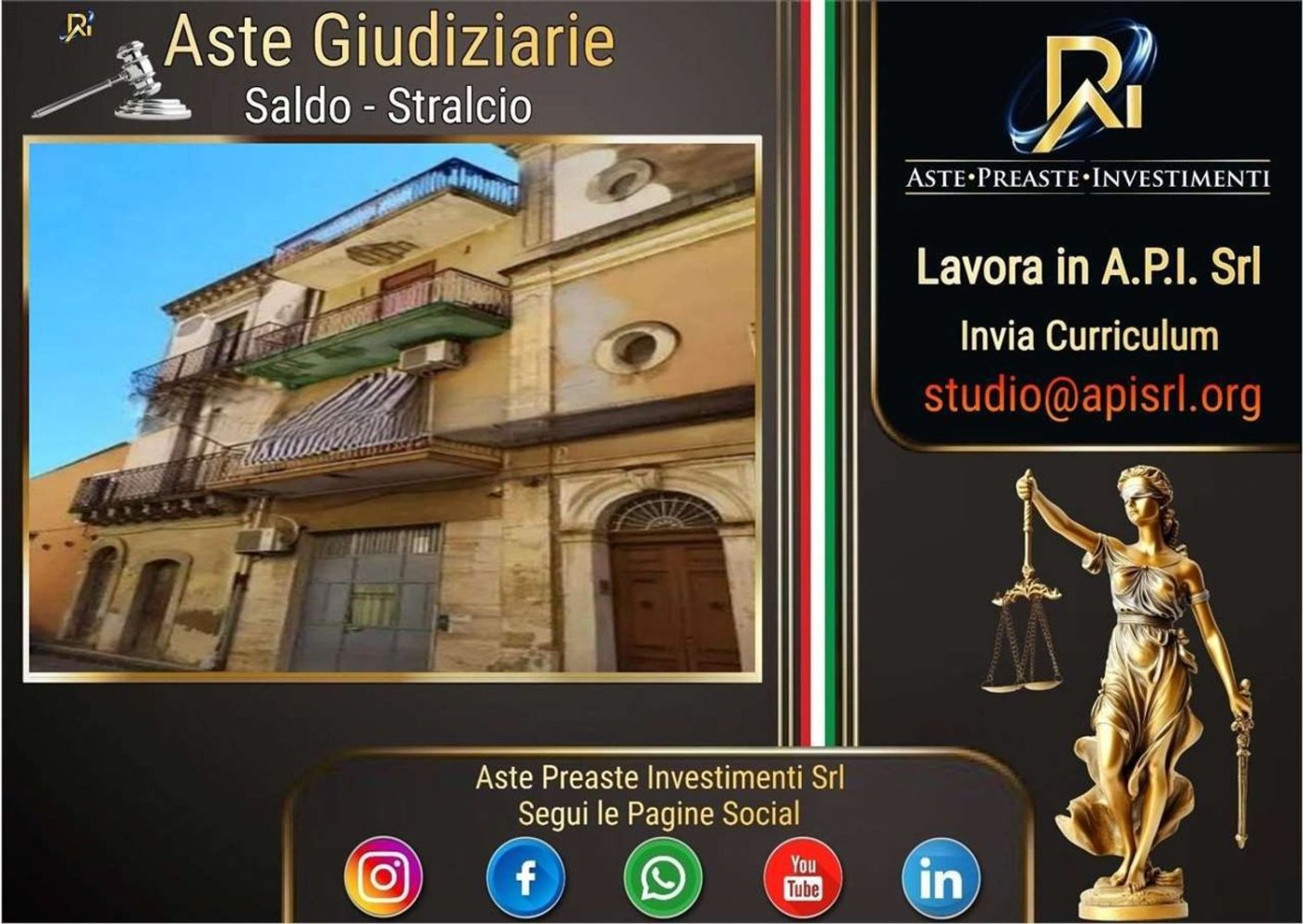 4 rooms Apartment in Francofonte, Italy No. 40558