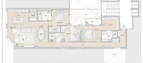 3 Schlafzimmer Wohnung in Madrid, Spain, Nr. 120028 12