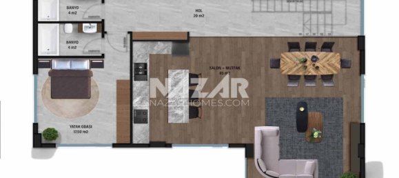 Apartment 4+1 in Alanya, Turkey No. 23439 30