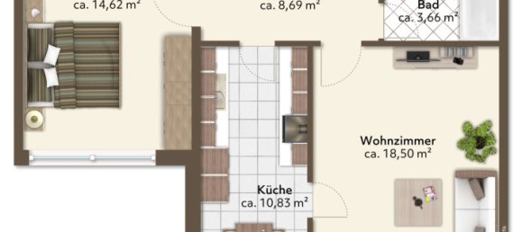 1 bedroom Apartment in Munich, Germany No. 363764 14