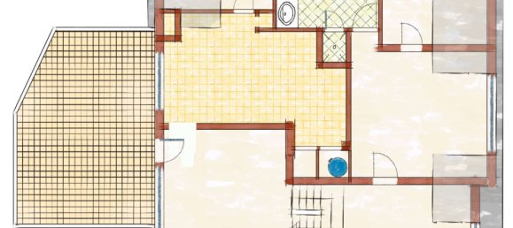 Дуплекс с 2 спальнями в Франкфурт на Майне, Германия № 63750 24