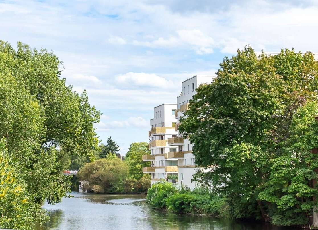 Дуплекс с 2 спальнями в Гамбург-Центр, Германия № 306443