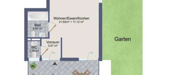 Apartamento de 2 divisões em Waltendorf, Austria N.º 150633 17