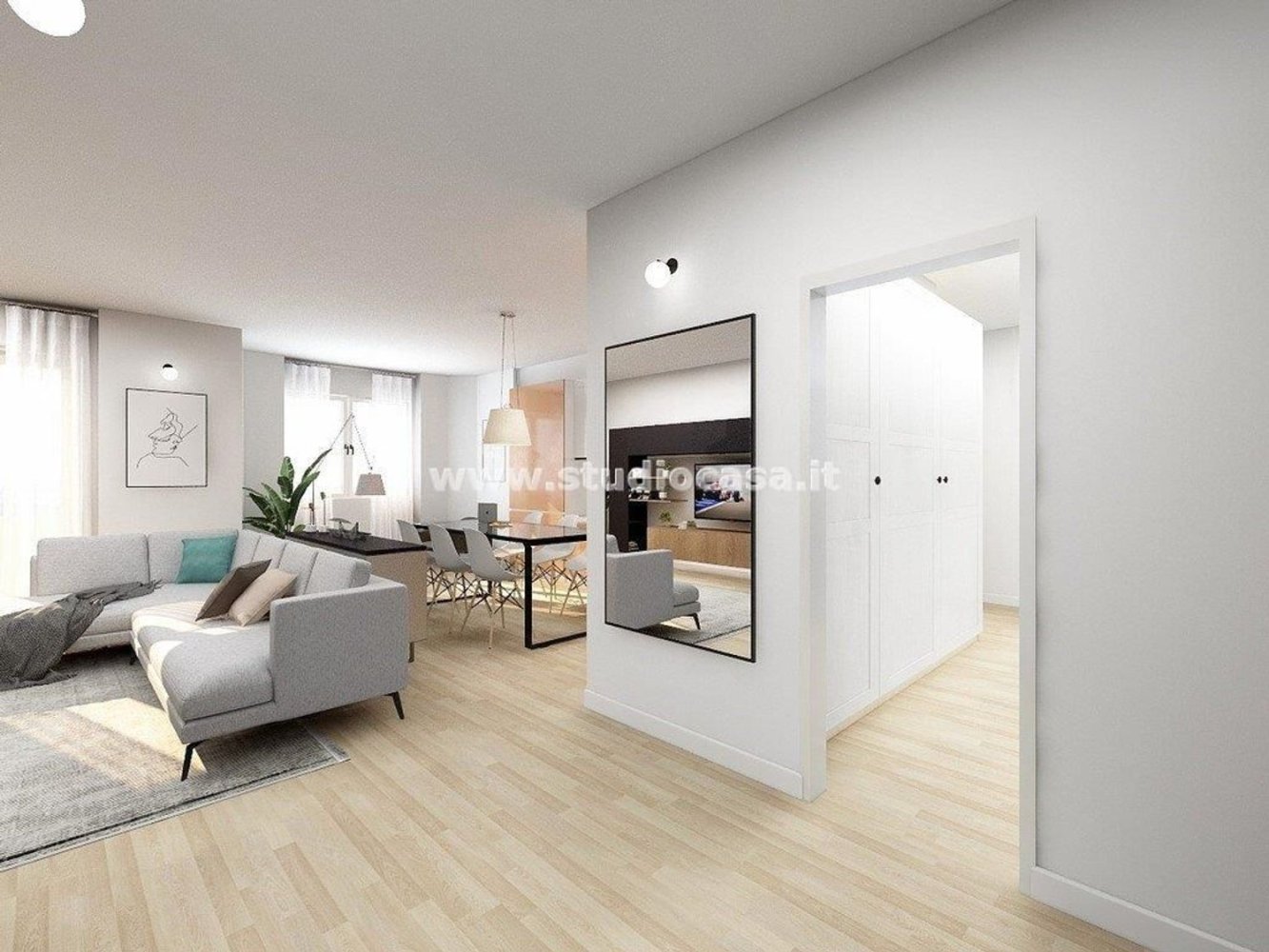 4 bedrooms Apartment in Milan, Italy No. 362661