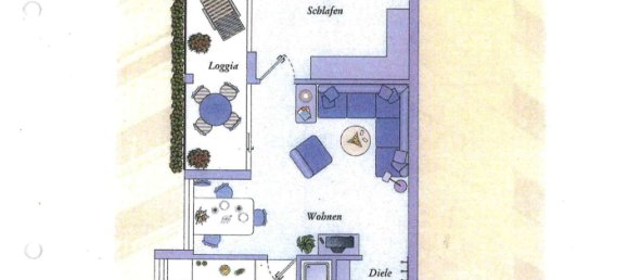 1 Schlafzimmer Wohnung in Ginsheim-Gustavsburg, Germany, Nr. 259316 2
