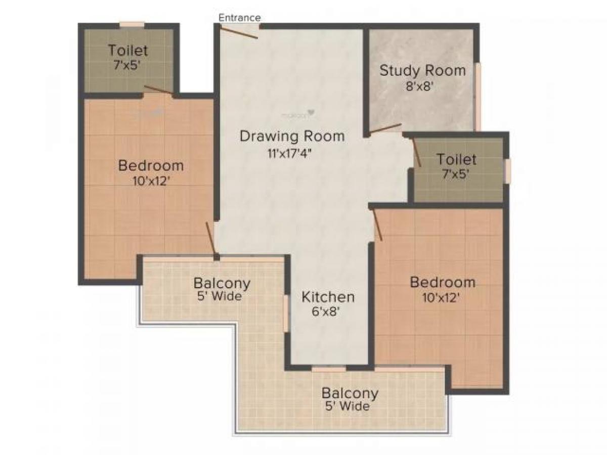 Casa T2 em Noida, India N.º 66433