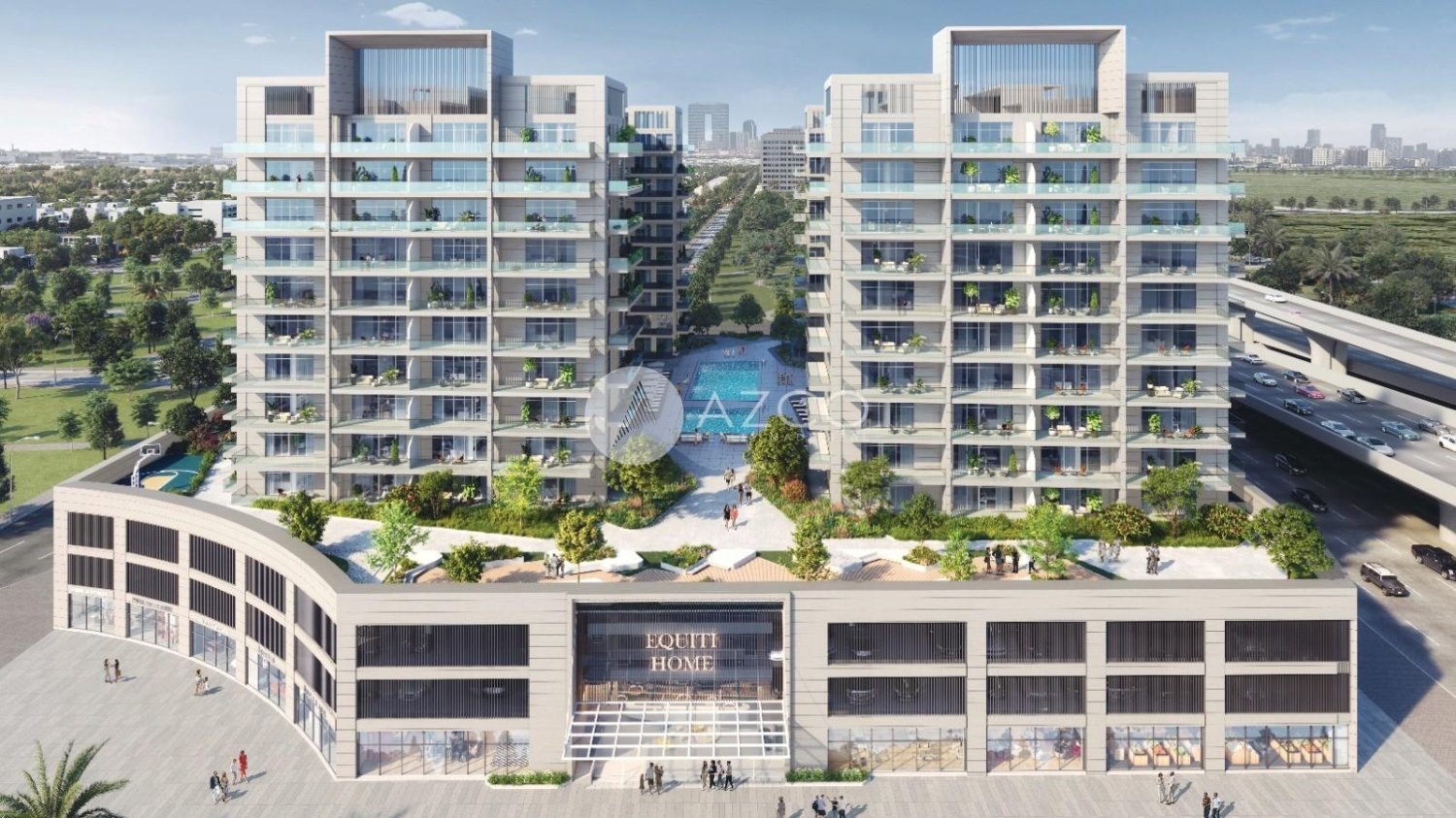 Apartamento de 1 dormitorio en Al Furjan, UAE No. 55578