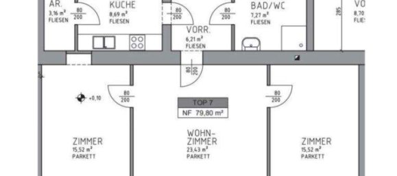 3-salle Appartement à Pottendorf, Austria No. 254742 14