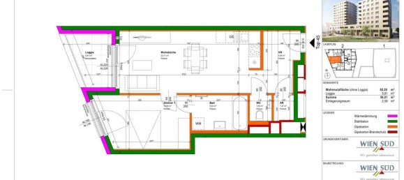 2-Zimmer Wohnung in Liesing, Austria, Nr. 208574 15