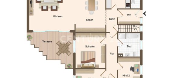 Bungalow de 4 divisões em Cuxhaven, Germany N.º 127721 18