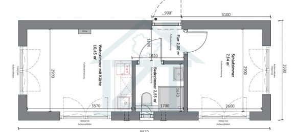 Вилла с 1 спальней в Бранденбург, Германия № 82155 6