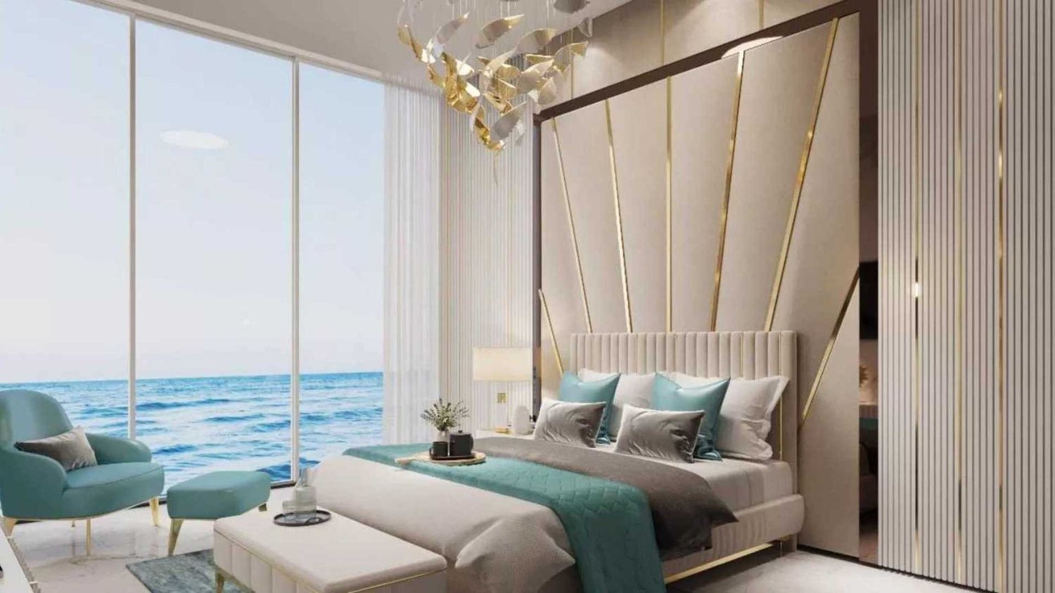 1 غرف نوم شقة في SAMANA CALIFORNIA, Maritime City, UAE رقم 61421