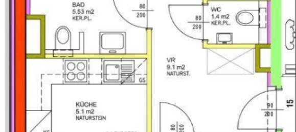 Apartamento de 3 habitaciónes en Ottakring, Austria No. 187554 13