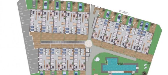 2 bedrooms Bungalow in Pilar de la Horadada, Spain No. 9458 2