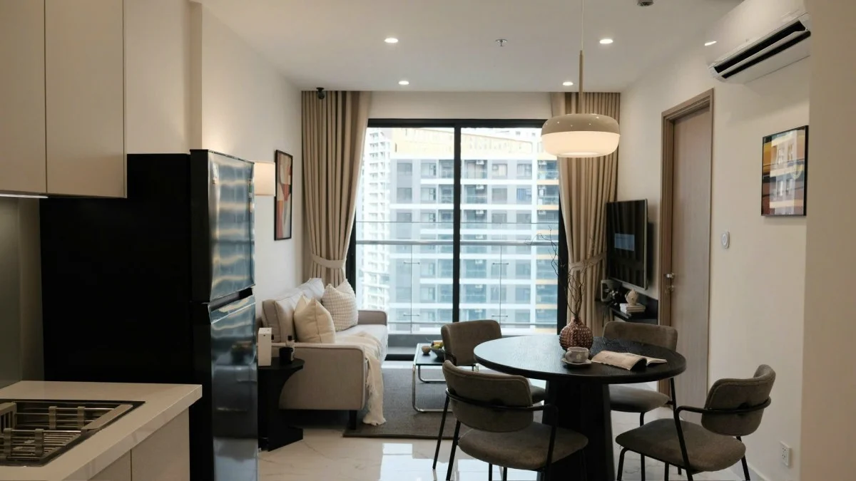2 dormitorios apartamento en alquiler en Ho Chi Minh, Vietnam № 74585