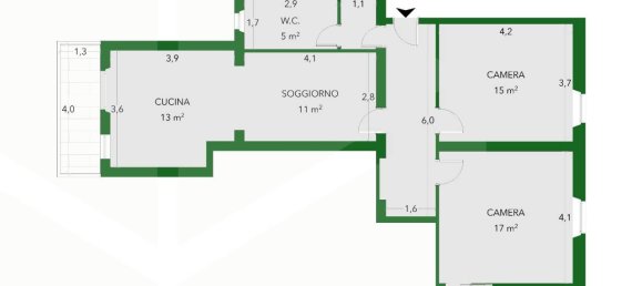 6غرفة شقة في Santa Maria a Monte, Italy رقم 20638 2