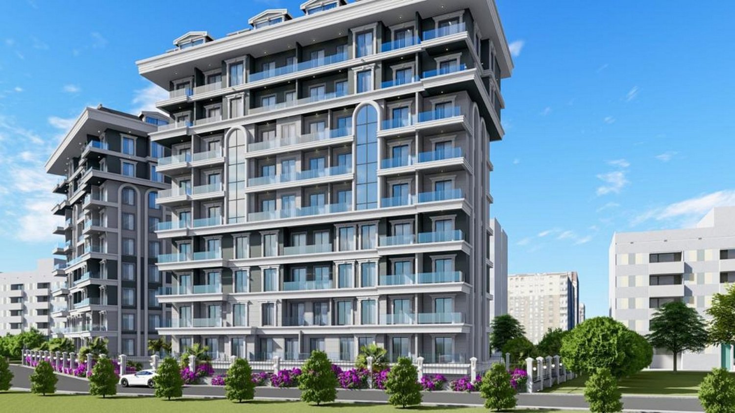 Wohnung 2+1 in Alanya, Turkey, Nr. 14035