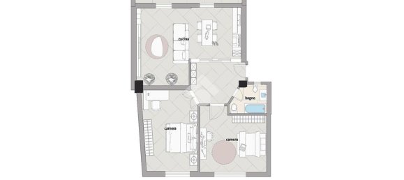 4-Zimmer Wohnung in Turin, Italy, Nr. 13182 22